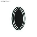 GobekUsa Modern LED Rotatable Wall Mount Light Fixture in Black/White with Warm/White Lighting