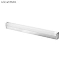 GobekUsa Modern LED Silver Vanity Wall Sconce Light in Warm/White for Bathroom