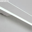 GobekUsa Modern LED Vanity Lamp for White Bathroom Mirror - Available in White/Warm Light, 3 Sizes