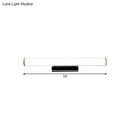 GobekUsa Modern LED Vanity Mirror Light with Chrome Sconce - Warm/White Light, 16"/23.5" W