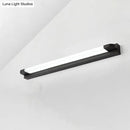 GobekUsa Modern LED Vanity Sconce Light for Bathroom - Slim 18"/21.5" Wide, Warm/White Lighting, Metal Finish (Black/White)