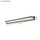 GobekUsa Modern LED Vanity Wall Sconce - Nickel Finish with Stainless-Steel Shade in Warm/White Light - 16"/19.5" Length