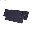GobekUsa Modern LED Wall Lamp - Aluminum Rectangle Wall Light with Warm/White Lighting - Black/White