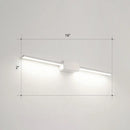 GobekUsa Modern LED Wall-Mounted Vanity Lamp for Bathroom – Minimalistic Acrylic Pole Design
