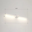 GobekUsa Modern LED Wall-Mounted Vanity Lamp for Bathroom – Minimalistic Acrylic Pole Design