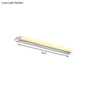 GobekUsa Modern LED Wall Mounted Vanity Light with Acrylic Shade, Chrome Sconce Lighting in Warm/White, 16.5"/20.5" W