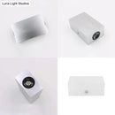 GobekUsa Modern LED Wall Sconce in Nickel Finish with Warm/White Lighting for Porch