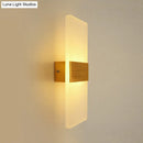 GobekUsa Modern LED Wall Sconce in Oval/Rectangular/Convex Shape - 8"/10.5" Wide - Warm/White/Natural Light