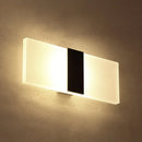 GobekUsa Modern LED Wall Sconce in Oval/Rectangular/Convex Shape - 8"/10.5" Wide - Warm/White/Natural Light