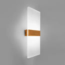 GobekUsa Modern LED Wall Sconce in Oval/Rectangular/Convex Shape - 8"/10.5" Wide - Warm/White/Natural Light