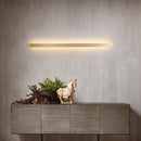 GobekUsa Modern LED Wall Sconce Lamp - Simple Linear Stairway Light in Gold - White/Warm/Natural Light
