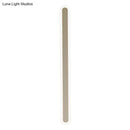 GobekUsa Modern LED Wall Sconce - White Elongated Acrylic Light - Warm/White Lighting