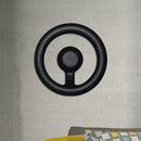 GobekUsa Modern LED Wall Sconce with Black/White Aluminum Shade for Bedroom