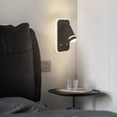 GobekUsa LED Wall Sconce Lamp Touch Switch USB Bedside Reading Light Tri-color Diammable