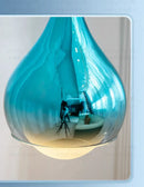 GobekUsa LED Water Droplet Ceiling Chandelier - Modern Bedroom Pendant Lamp