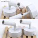 GobekUsa Modern LED White Tube Wall Light - Switch, Metal Sconce Lighting in Warm/White Light