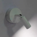GobekUsa Modern LED White Tube Wall Light - Switch, Metal Sconce Lighting in Warm/White Light
