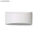 GobekUsa Modern LED White Wall Lamp with Warm/White Lighting - Metallic Rectangle Wall Washer Light