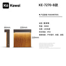 GobekUsa LED Wood Grain Lawn Light - Waterproof Stainless Steel Street Lamp