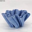 GobekUsa Bud Shape Ceramic Vase Floral Arrangement Desk Decor Modern Artificial Flowers