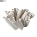 GobekUsa Bud Shape Ceramic Vase Floral Arrangement Desk Decor Modern Artificial Flowers