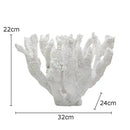 GobekUsa Coral Resin Statue Desk Decoration Modern Home Decor Ornaments