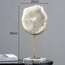 GobekUsa Coral Resin Statue Desk Decoration Modern Home Decor Ornaments