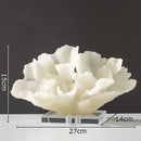 GobekUsa Coral Resin Statue Desk Decoration Modern Home Decor Ornaments