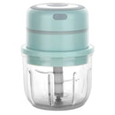 Modern light blue electric food chopper kitchen garlic masher by Decorbites