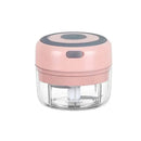 Modern light blue electric food chopper kitchen garlic masher by Decorbites