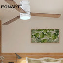 GobekUsa 40 Inch LED Ceiling Fan with Remote Control - Modern Plywood Blade Design