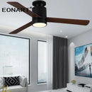 GobekUsa 40 Inch LED Ceiling Fan with Remote Control - Modern Plywood Blade Design