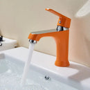 GobekUsa Basin Brass Faucet Multi-color Bath Mixer, Cold Hot Water Taps, Innovative Fashion Style