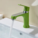 GobekUsa Basin Brass Faucet Multi-color Bath Mixer, Cold Hot Water Taps, Innovative Fashion Style