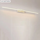 GobekUsa Modern Linear LED Wall Sconce for Minimalist Bathroom Vanity Lighting
