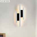 GobekUsa Modern Linear LED Wall Sconce in Acrylic White - Wall Mounted Bedside Light in Warm/White Light, 12.5"/16.5"/20.5" H