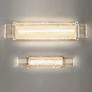 GobekUsa Elegant Bubble LED Crystal Glass Wall Lamp Luxe Gold Bedroom Light