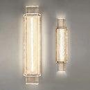 GobekUsa Elegant Bubble LED Crystal Glass Wall Lamp Luxe Gold Bedroom Light