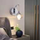 GobekUsa Modern Luxurious Crystal Led Wall Lamp Sconce for Bedroom