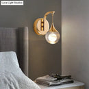 GobekUsa Modern Luxurious Crystal Led Wall Lamp Sconce for Bedroom