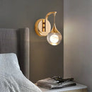 GobekUsa Modern Luxurious Crystal Led Wall Lamp Sconce for Bedroom