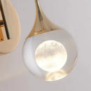 GobekUsa Modern Luxurious Crystal Led Wall Lamp Sconce for Bedroom