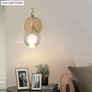 GobekUsa Modern Luxurious Crystal Led Wall Lamp Sconce for Bedroom