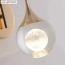 GobekUsa Modern Luxurious Crystal Led Wall Lamp Sconce for Bedroom