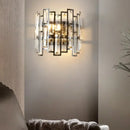 GobekUsa Crystal LED Wall Lamp: Modern Luxury Lighting for Living Room, Bedroom, Study