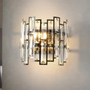 GobekUsa Crystal LED Wall Lamp: Modern Luxury Lighting for Living Room, Bedroom, Study