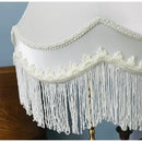 GobekUsa Fringed Cloth Lampshade European Modern Style Luxury Handmade Bedroom Lobby