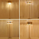 GobekUsa Crystal Gold Floor Lamp for Bedroom & Living Room - Modern Luxury LED Light