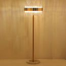 GobekUsa Crystal Gold Floor Lamp for Bedroom & Living Room - Modern Luxury LED Light