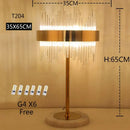 GobekUsa Crystal Gold Floor Lamp for Bedroom & Living Room - Modern Luxury LED Light